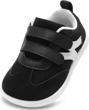 Toddler Lightweight Slip on Sneakers: Boys Barefoot Shoes Kids Walking Shoes Boy Sneakers, Toddler First Walking Shoe Comfort Tennis Activities