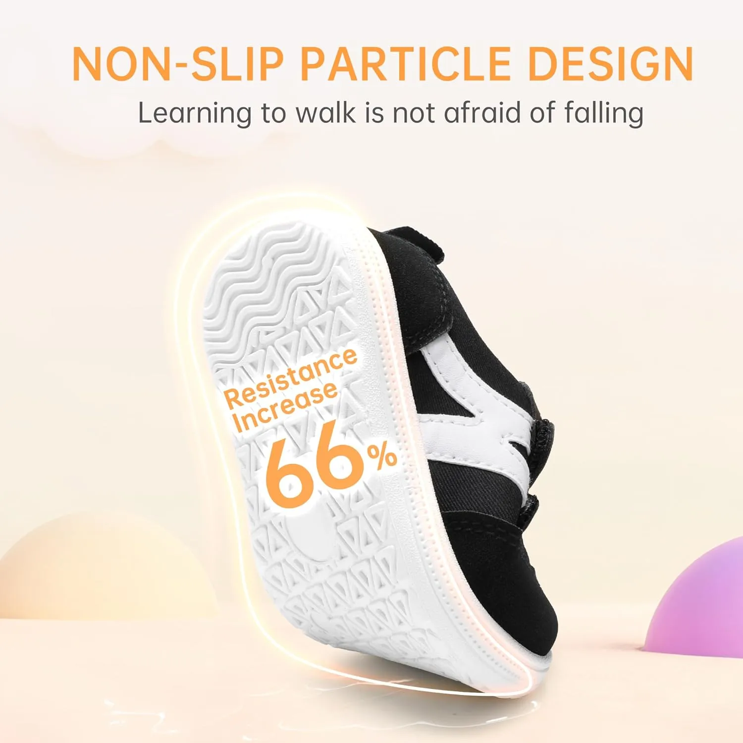 Toddler Lightweight Slip on Sneakers: Boys Barefoot Shoes Kids Walking Shoes Boy Sneakers, Toddler First Walking Shoe Comfort Tennis Activities