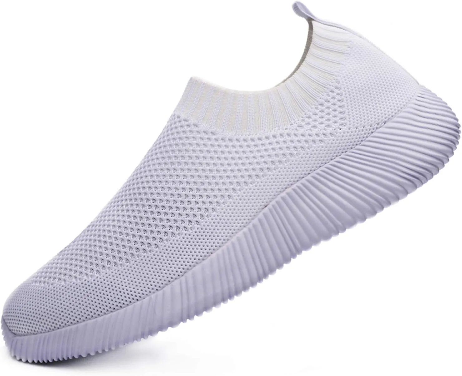 WILLFUN Women’s Mesh Walking Shoes-Slip On Breathable Sock Sneakers Lady's Flexible Lightweight Casual Athletic Easy Shoes