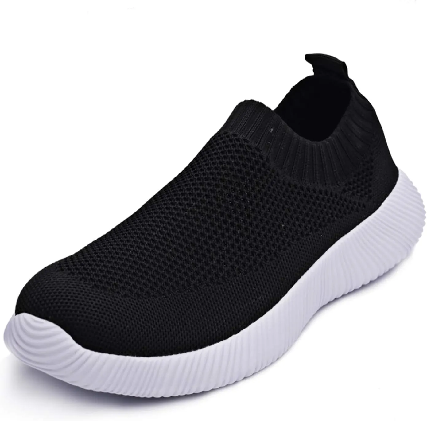 WILLFUN Women’s Mesh Walking Shoes-Slip On Breathable Sock Sneakers Lady's Flexible Lightweight Casual Athletic Easy Shoes