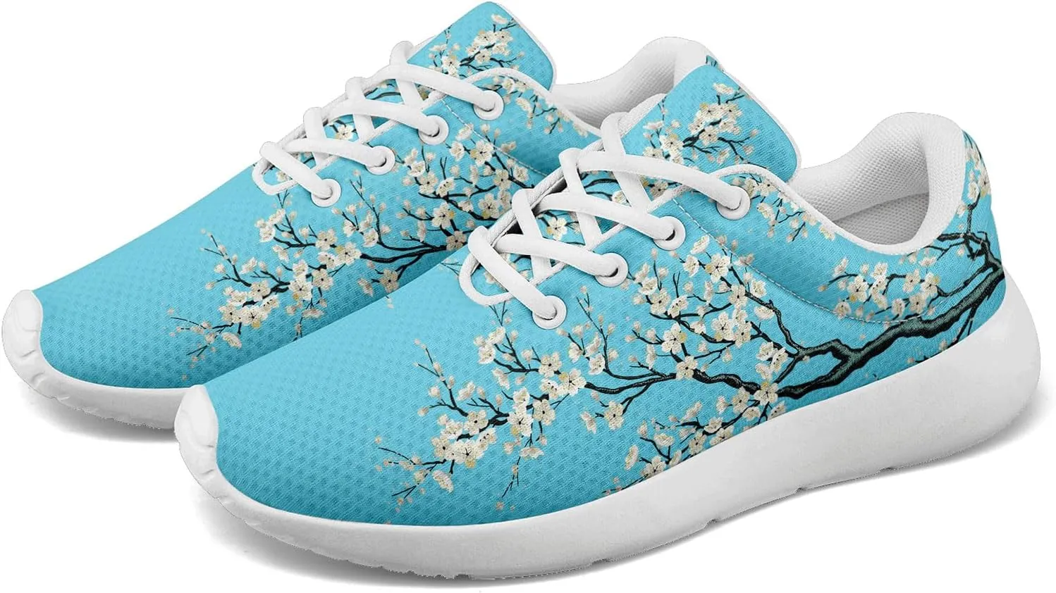Women's Lightweight Mesh Walking Shoes – Colorful Fashion Sneakers with EVA Sole, Breathable Casual Athletic Design