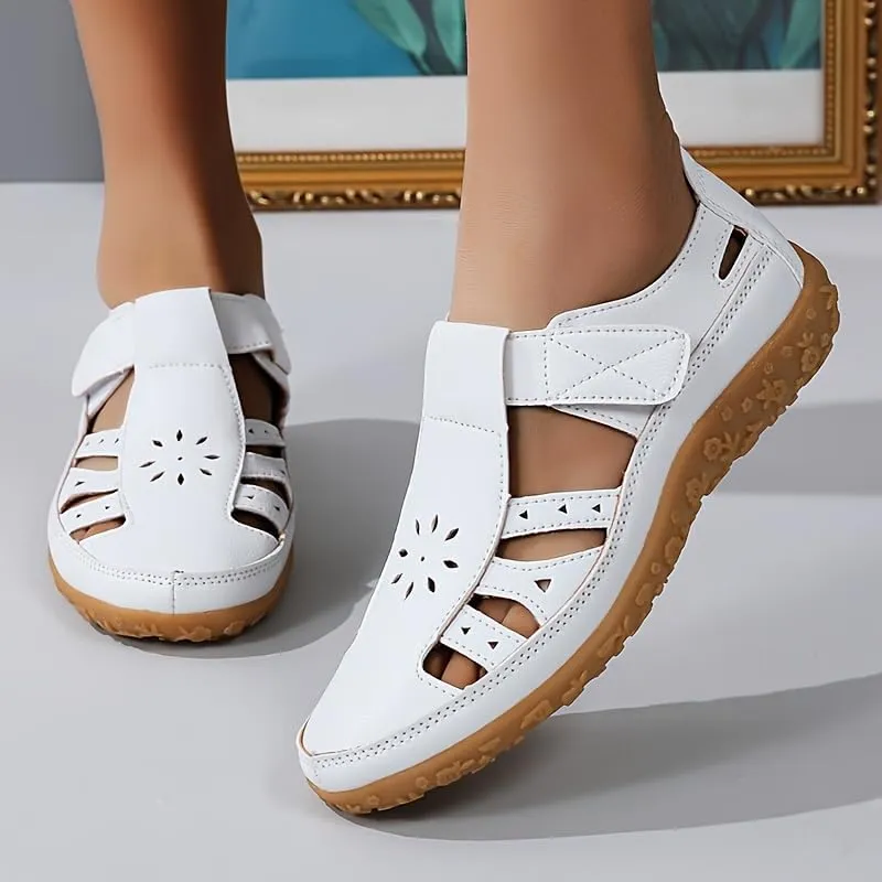 Women's Loafers Slip on Comfortable Casual Walking Flats Work Shoes Closed Toe Sandals