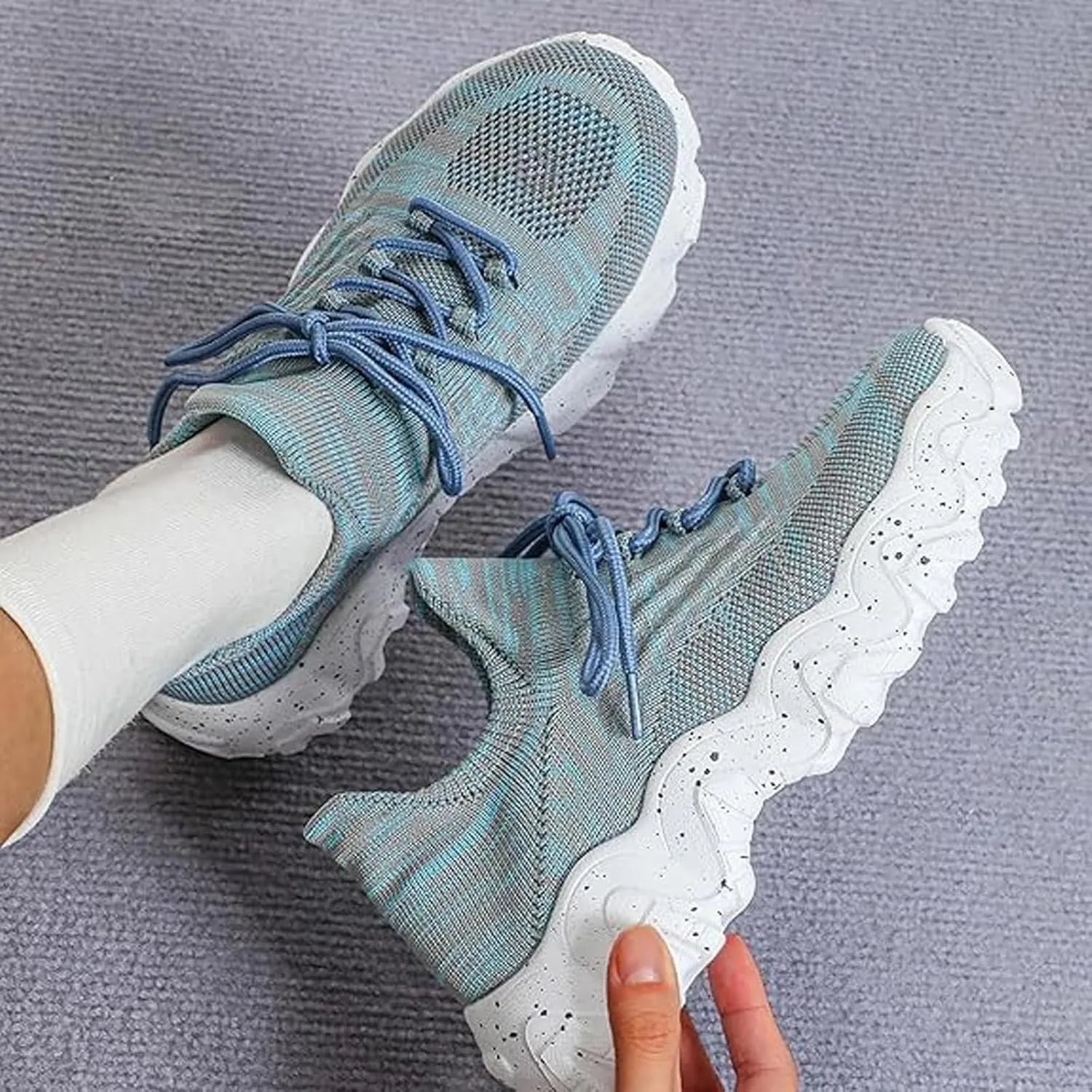 Womens Orthopedic Shoes Hands Free Slip on Walking Shoe Comfotable Casual Sneakers with Arch Support