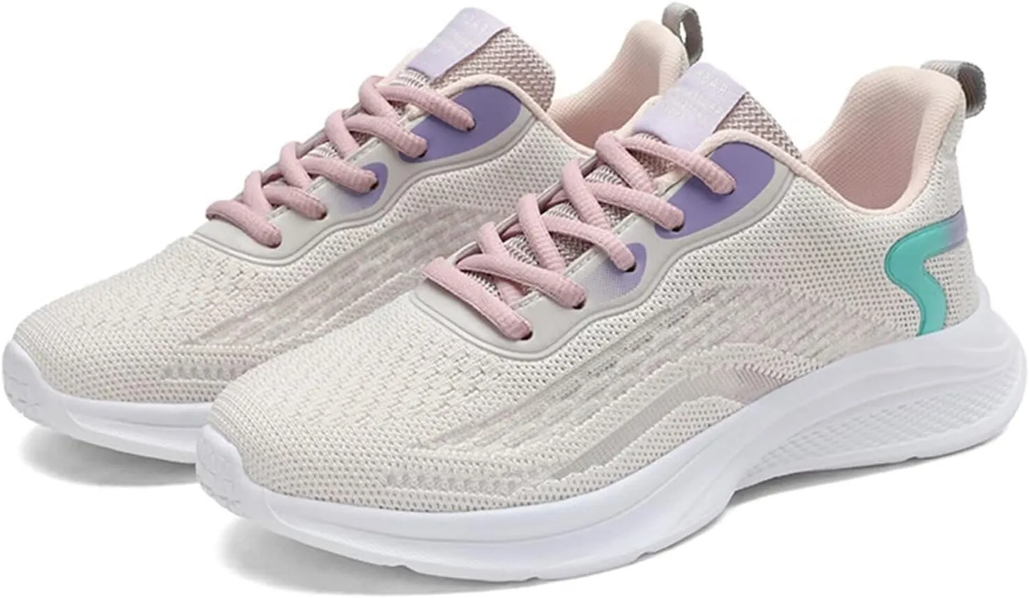 Women's Running Shoes Lightweight Resilient Flexible Sole Walking Shoes Sport Tennis Shoes for Women Gym Cushion Sneakers
