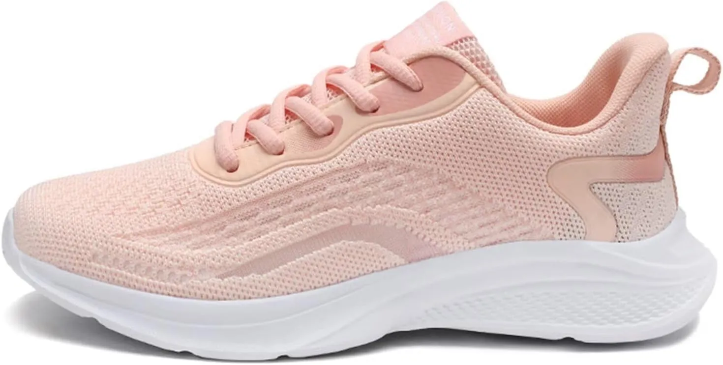 Women's Running Shoes Lightweight Resilient Flexible Sole Walking Shoes Sport Tennis Shoes for Women Gym Cushion Sneakers
