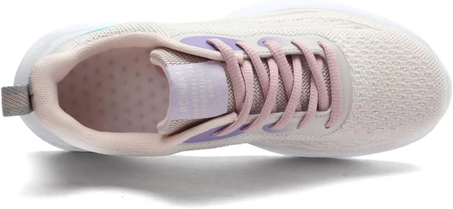 Women's Running Shoes Lightweight Resilient Flexible Sole Walking Shoes Sport Tennis Shoes for Women Gym Cushion Sneakers