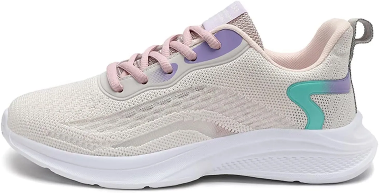 Women's Running Shoes Lightweight Resilient Flexible Sole Walking Shoes Sport Tennis Shoes for Women Gym Cushion Sneakers