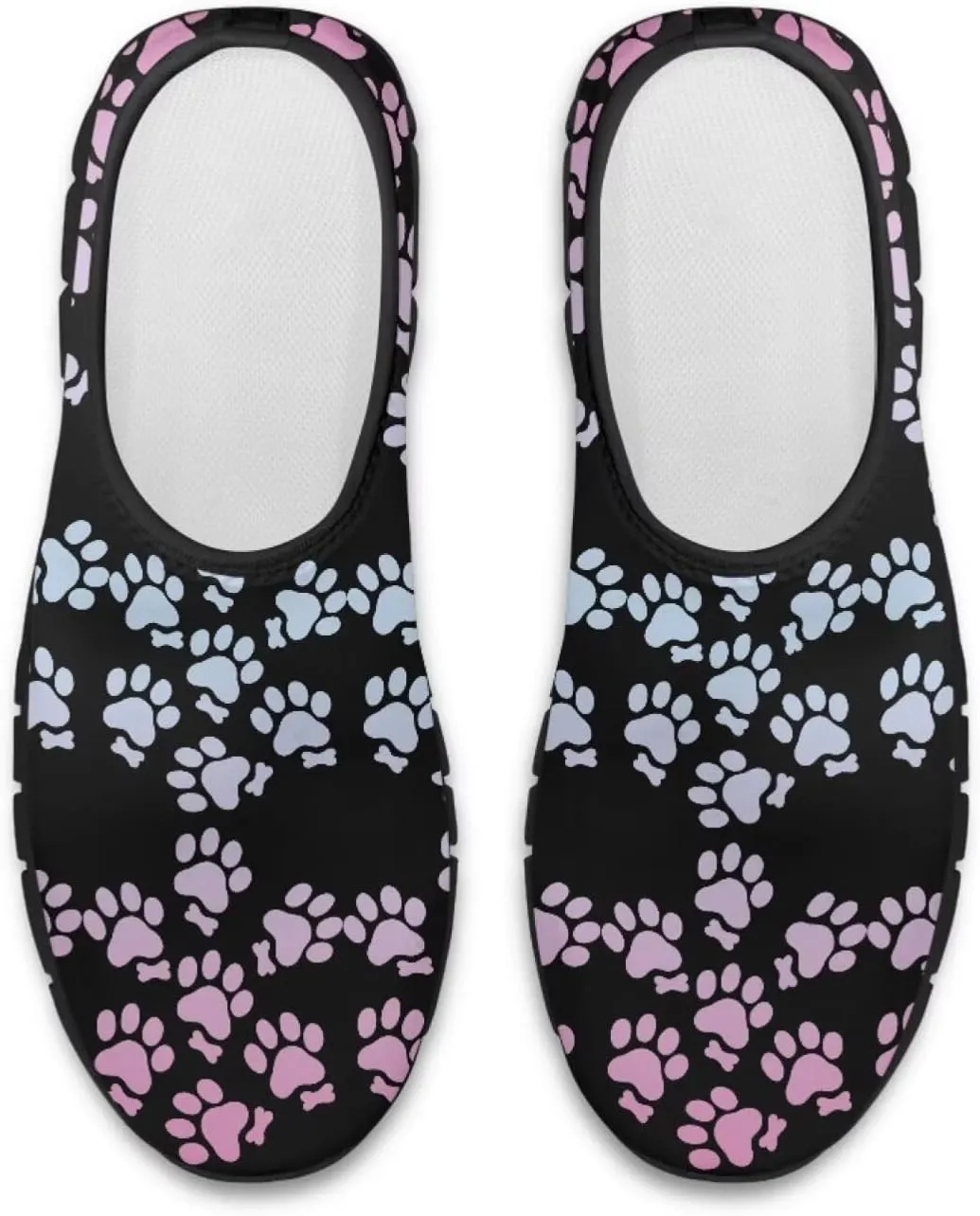 Women's Slip on Sneakers Casual Shoes Loafers Non Slip Breathable Comfortable Walking Sneakers Gifts for Women Girls Black Sole Size 5.5-11.5