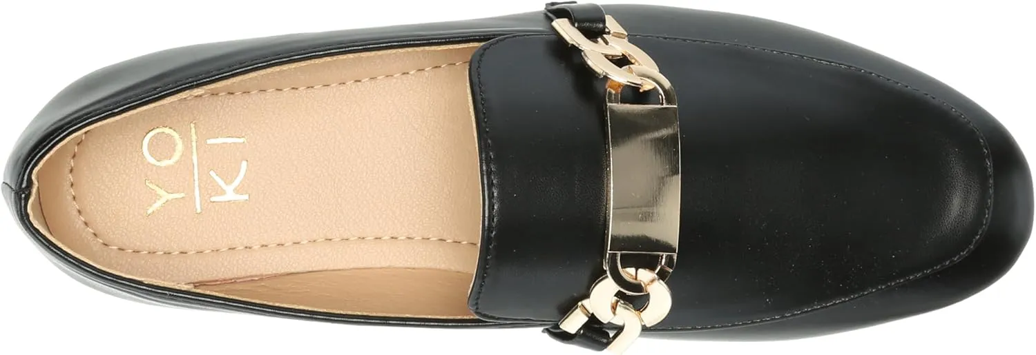 YOKI Women's Flat Loafer Ballet